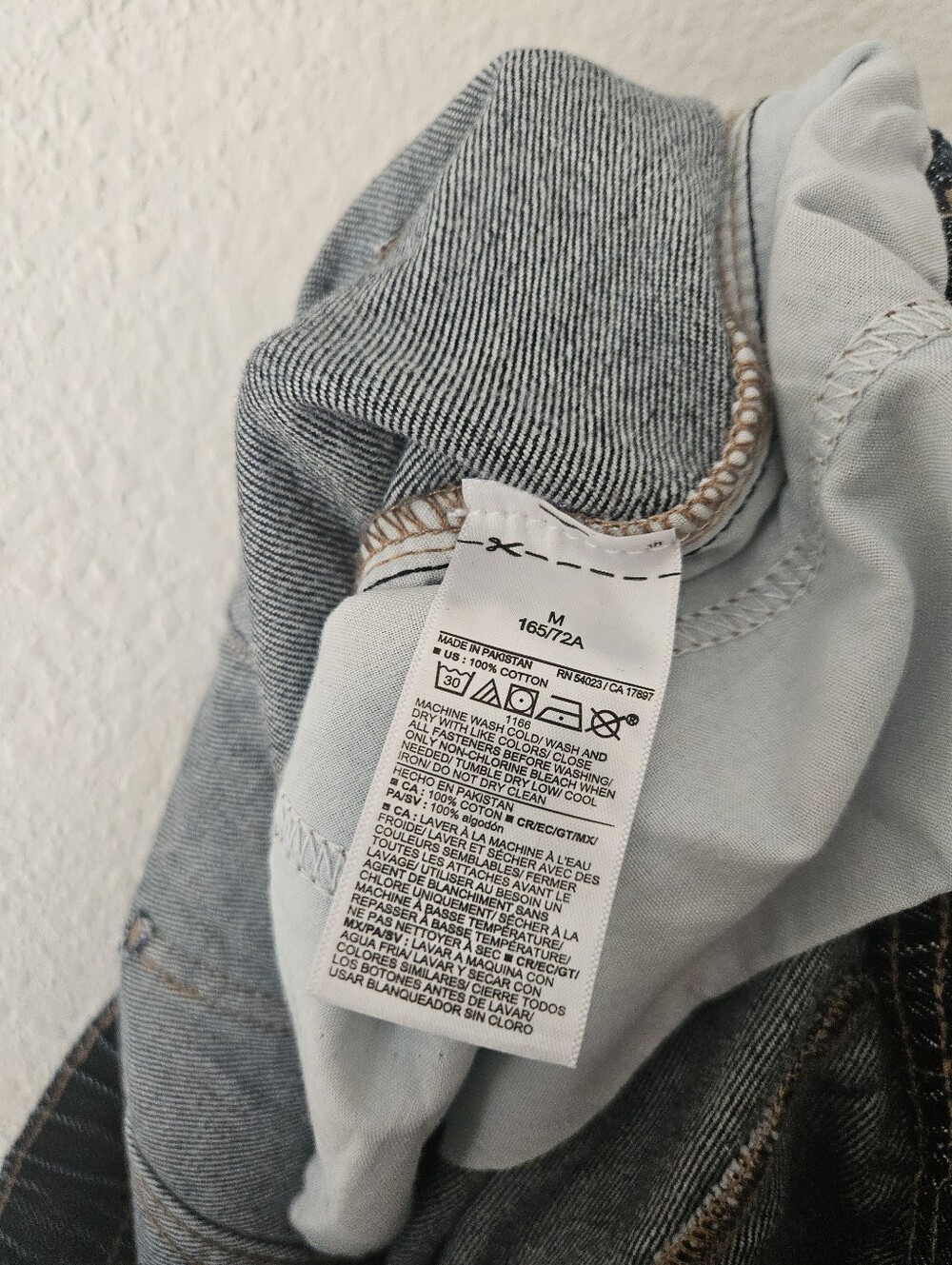 NWT Old Navy Dark Blue barrel leg Denim Pants - Picture 5 of 5